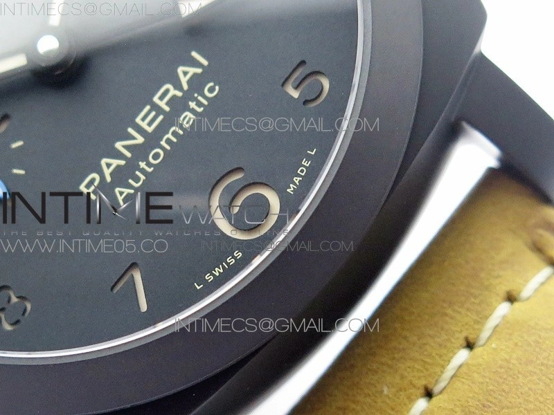 PAM1441 VSF 1:1 Best Edition Black Dial on Brown Asso Strap P.9011 Super Clone